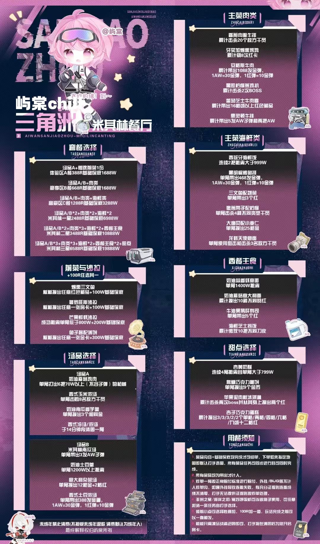 米其林餐厅
